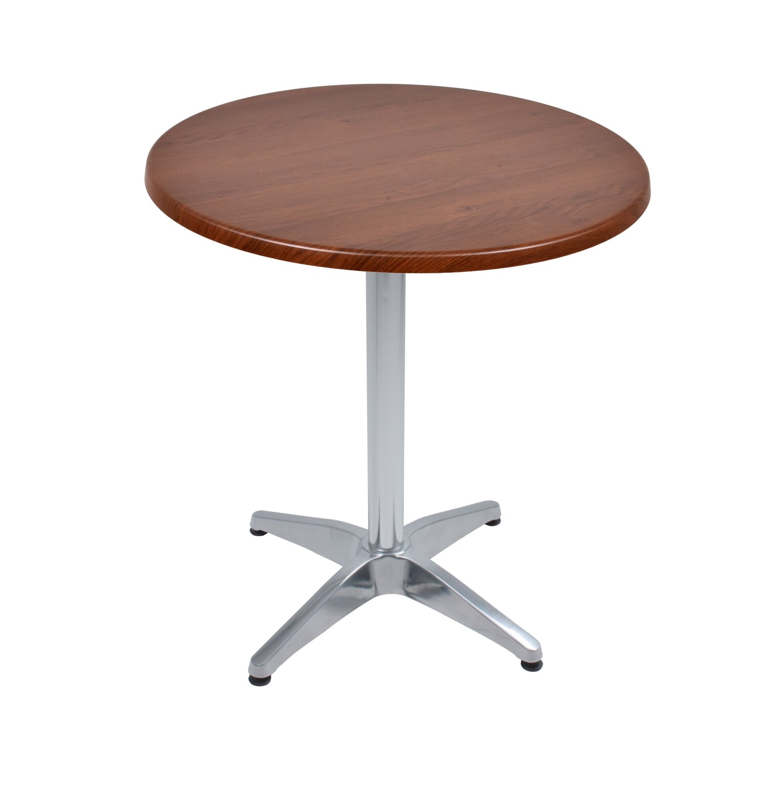 Bistrotisch Set Bennet Ø70cm Tischgestell Aluminium blank Garten Tisch Gestell | 04041908126832