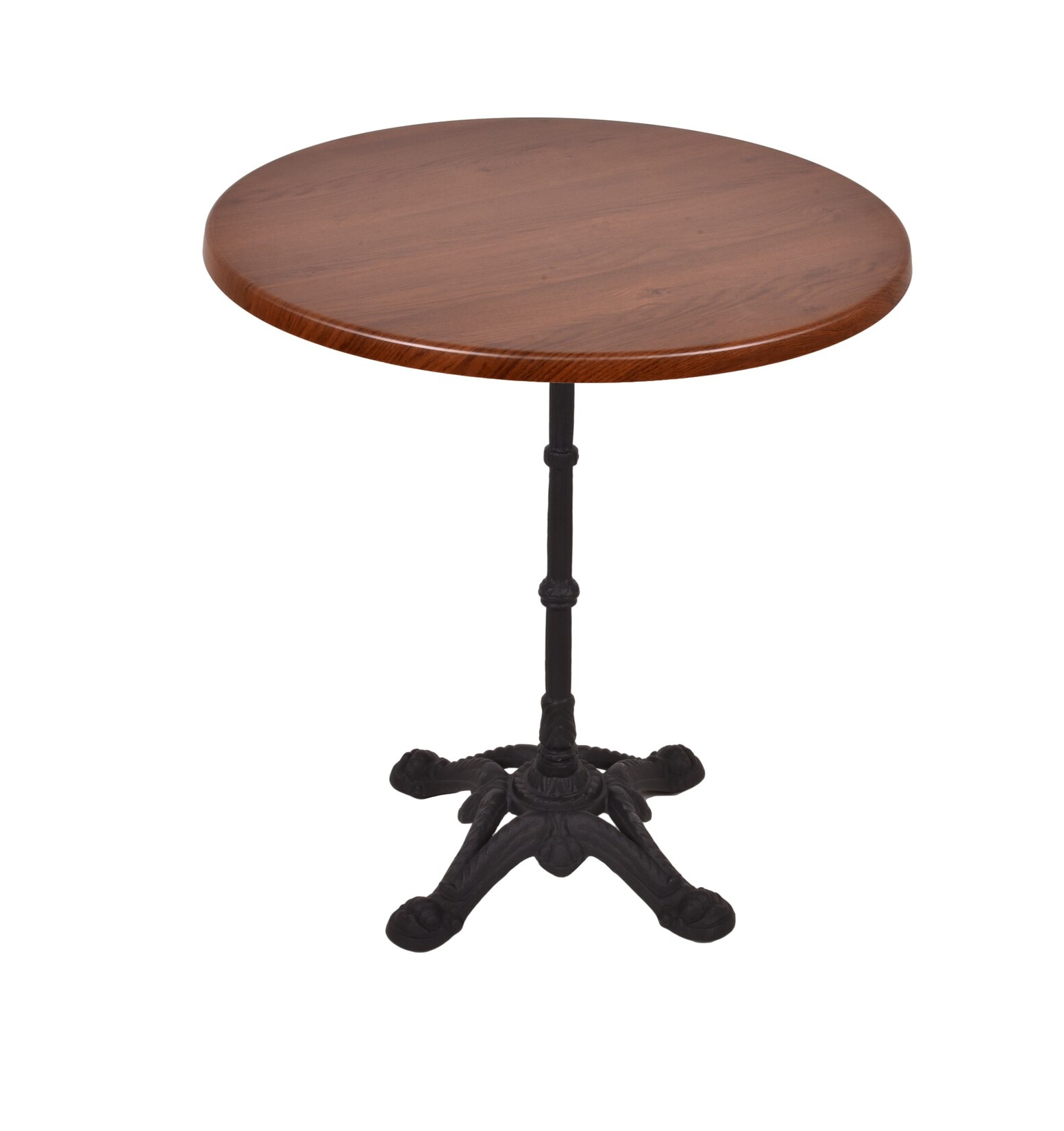 Bistrotisch Set Bennet Ø70cm Tischgestell Gusseisen schwarz Garten Tisch Gestell | 04041908128140