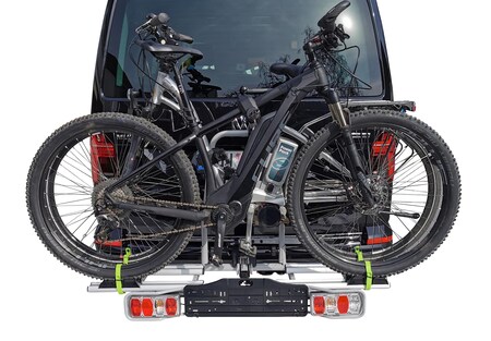 Fahrradträger für 2 ebike Fahrräder 60kg Heckträger Anhängerkupplung  klappbar