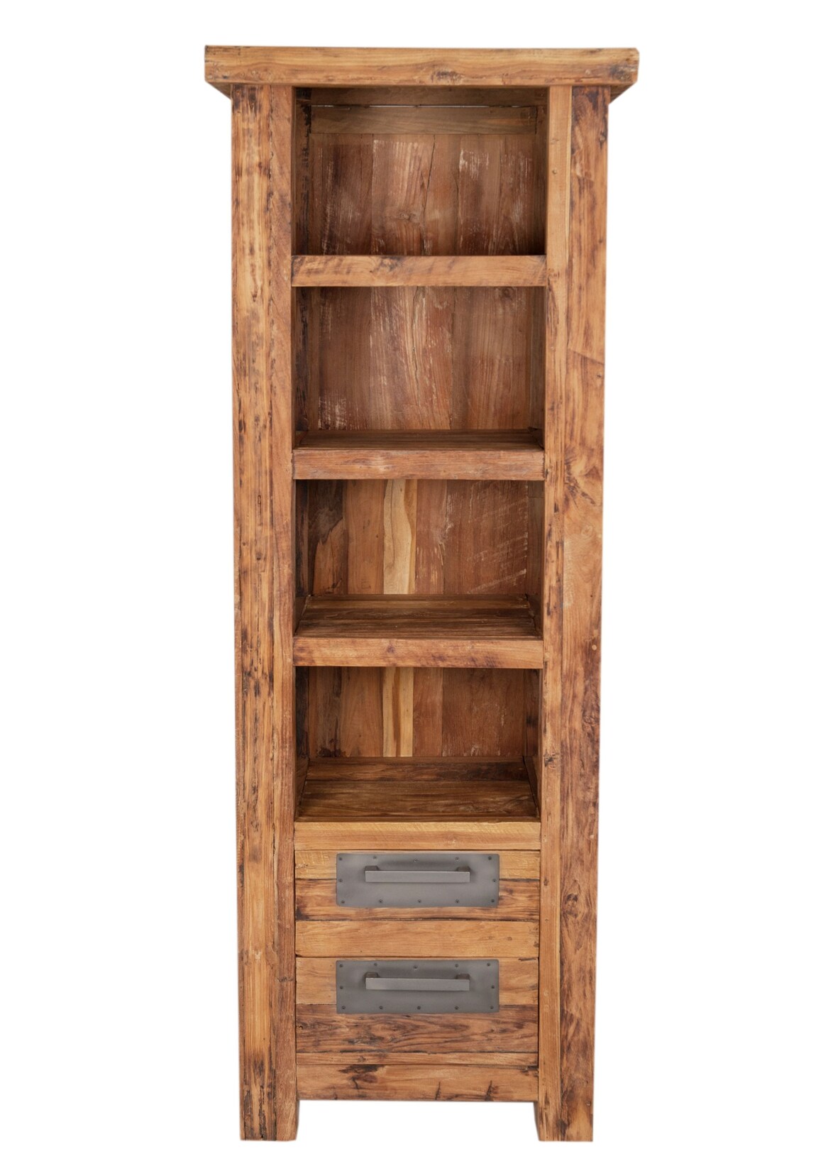 Bücherregal CORAL Standregal Teak Holz Mehrzweck Schrank Ablage Regal | 04059865160110