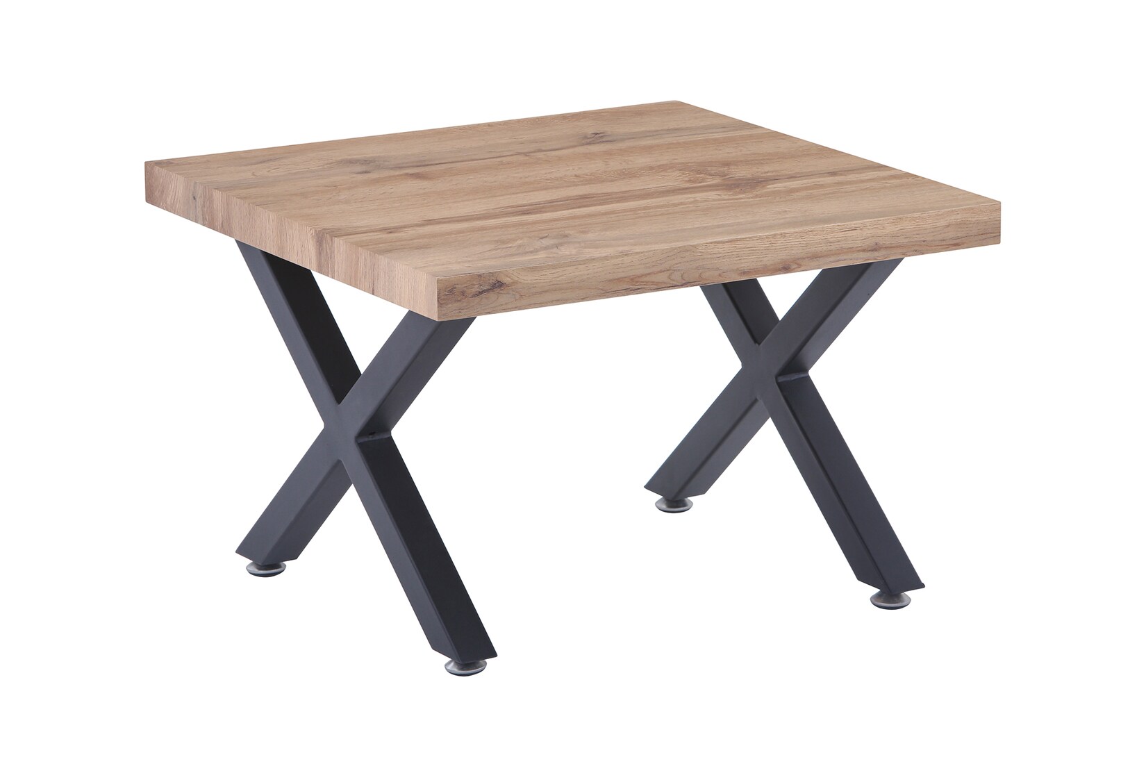 Couchtisch 60×60 Eiche Dekor Beistelltisch Wohnzimmertisch Sofatisch Tisch | 04059865177224