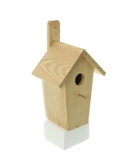 Nistkasten Vogelhaus Deko Dekoration Figur Figuren Skulptur Frühling Sommer - Bild 1