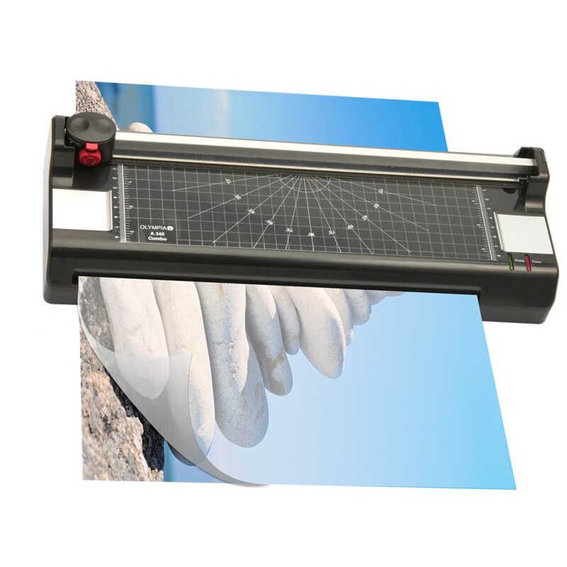 OLYMPIA A 340 Combo 2 in 1 Laminiergerät und Schneidegerät in Einem DIN A3 | 04030152031153