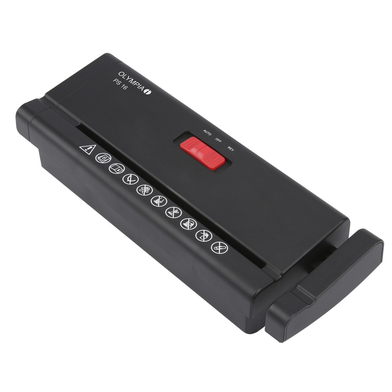 OLYMPIA PS 16 Aufsatzaktenvernichter, Schwarz - Bild 1