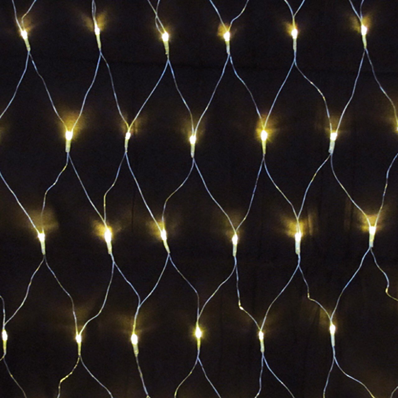 LEX 160er LED Lichternetz f&uuml;r Innen- und Au&szlig;enbereich, Warmwei&szlig;, IP44, 2 x 1,2 m - Bild 1