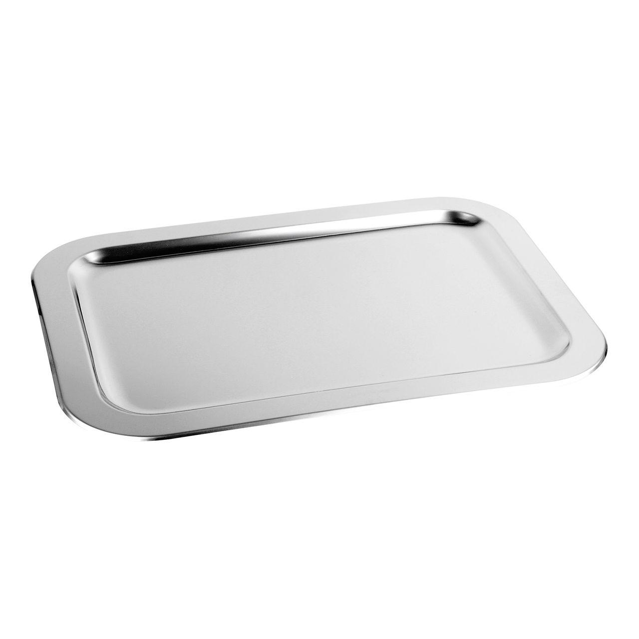 CHG Schlemmerplatte Edelstahl 0,4 mm, ca. 42 x 31 cm - Bild 1