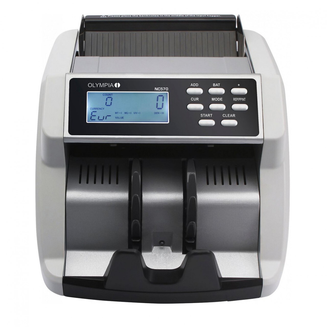 OLYMPIA NC 570 Geldpr&uuml;f- und Geldz&auml;hlger&auml;t, Gemischtwertz&auml;hler - Bild 1