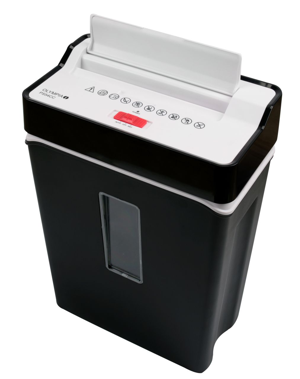 OLYMPIA PS 54 CC Aktenvernichter, Schwarz - Bild 1