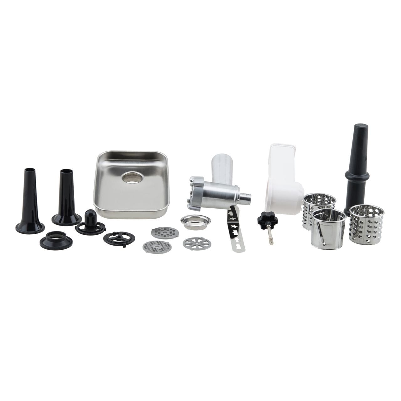 HKoenig AC6 Zubeh&ouml;r f&uuml;r KM60s K&uuml;chenmaschine, 18-teilig - Bild 1