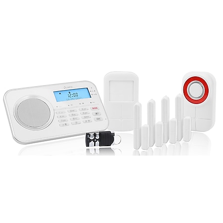 OLYMPIA Protect 9878 GSM Haus Alarmanlage Funk Alarmsystem mit Außensierene und App - Bild 1