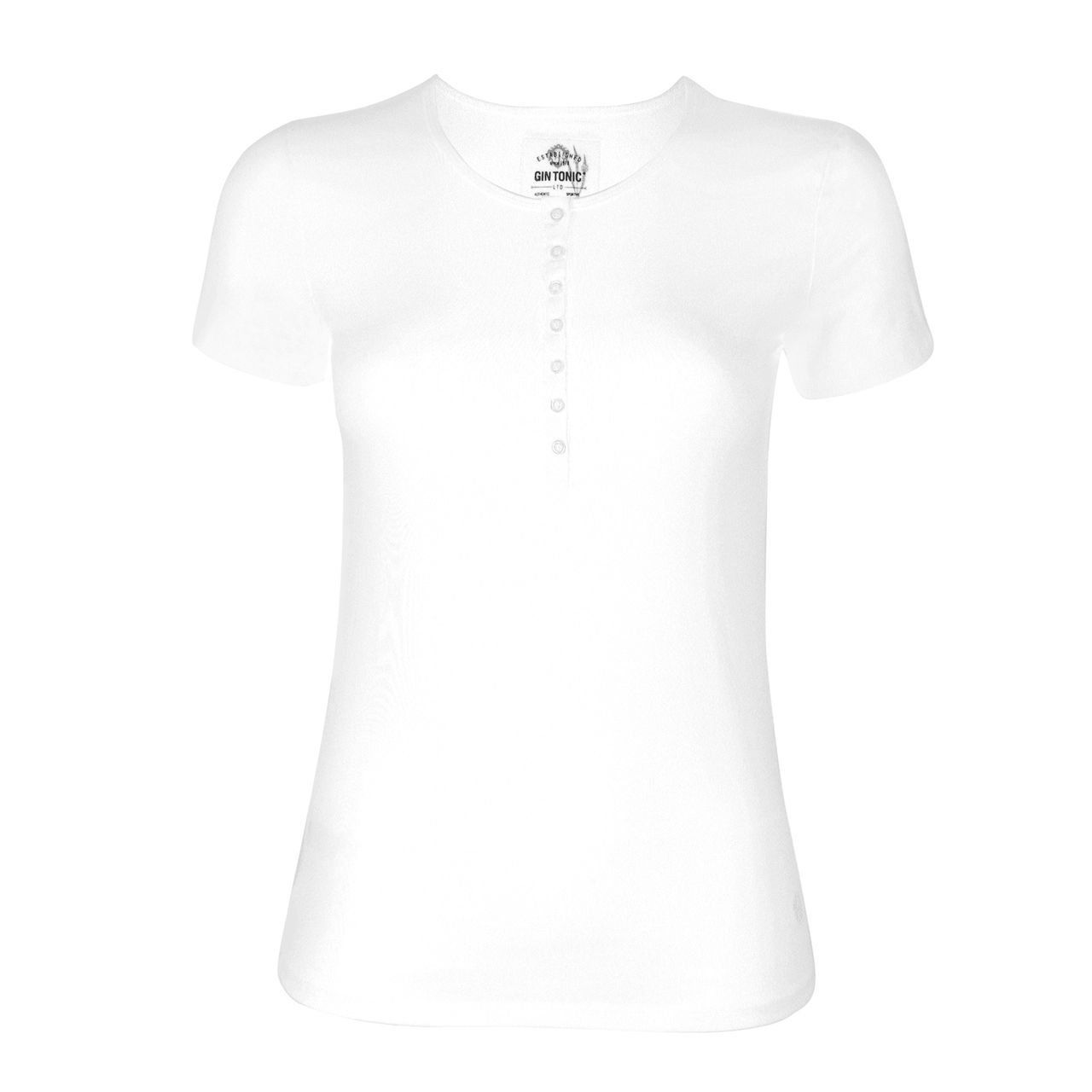 GIN TONIC Damen Basic T-Shirt - Bild 1