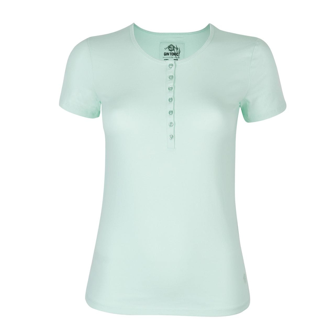 GIN TONIC Damen Basic T-Shirt - Bild 1