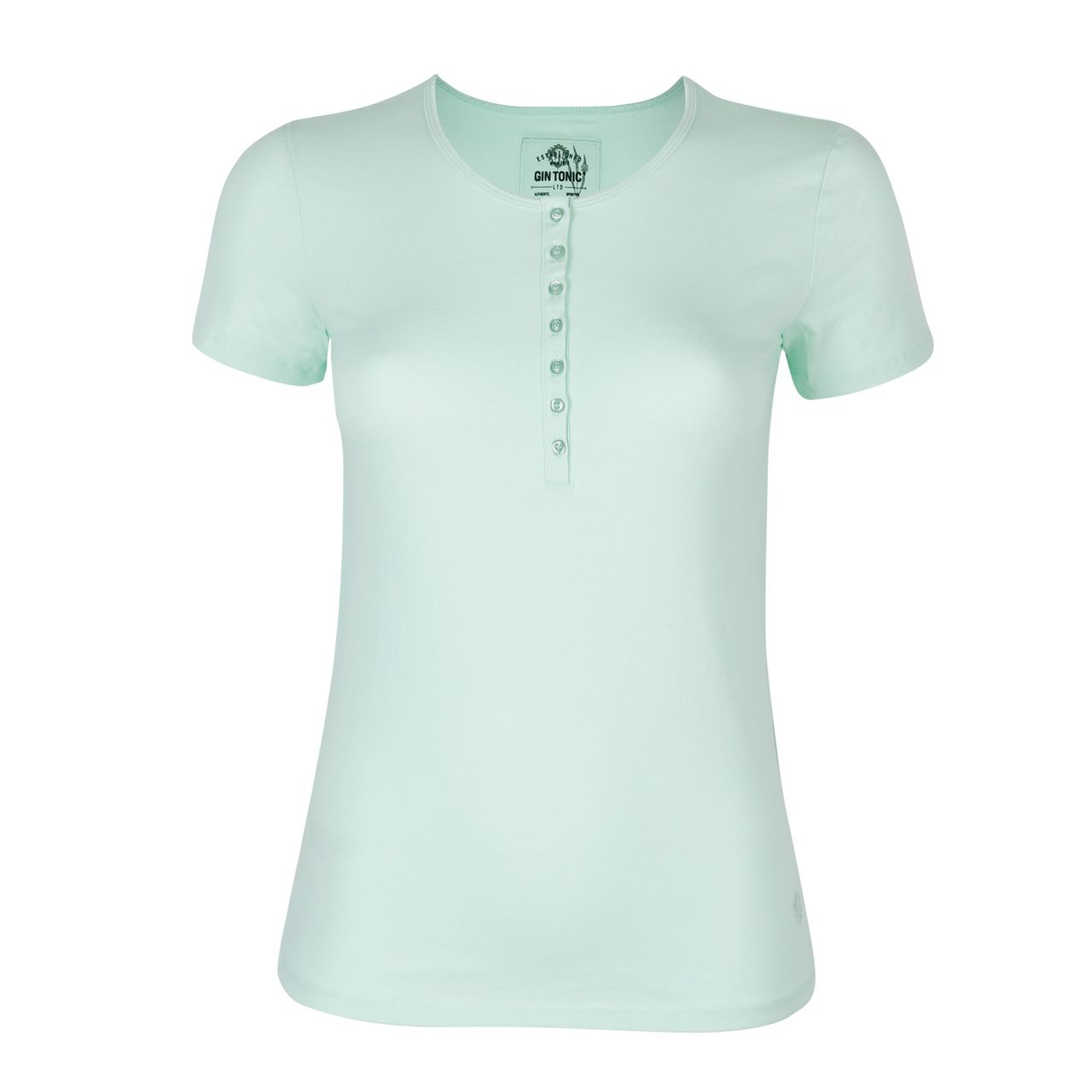 GIN TONIC Damen Basic T-Shirt - Bild 1