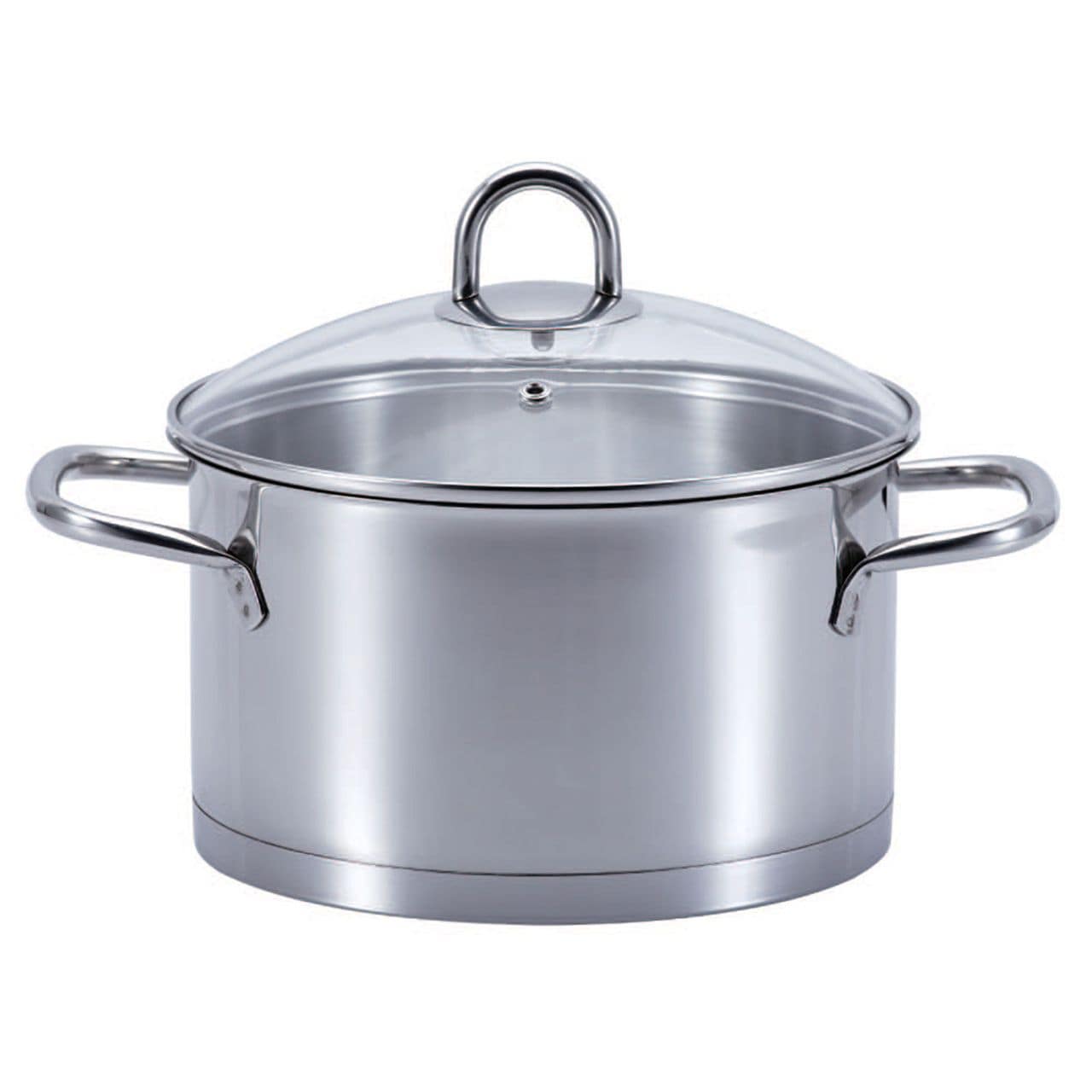 SSW Kitchen Q Profi Star Kochtopf mit Deckel, Edelstahl, &Oslash; 16 cm, 1,9l - Bild 1