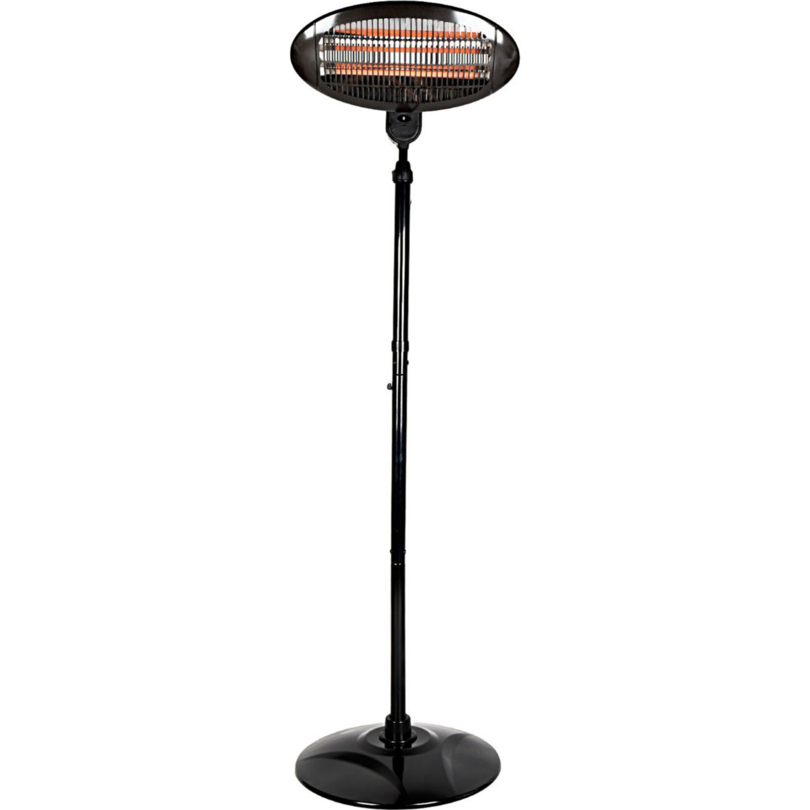 H+H BS 55 Stand-Heizstrahler mit drei Heizst&auml;ben, 2000 W - Bild 1