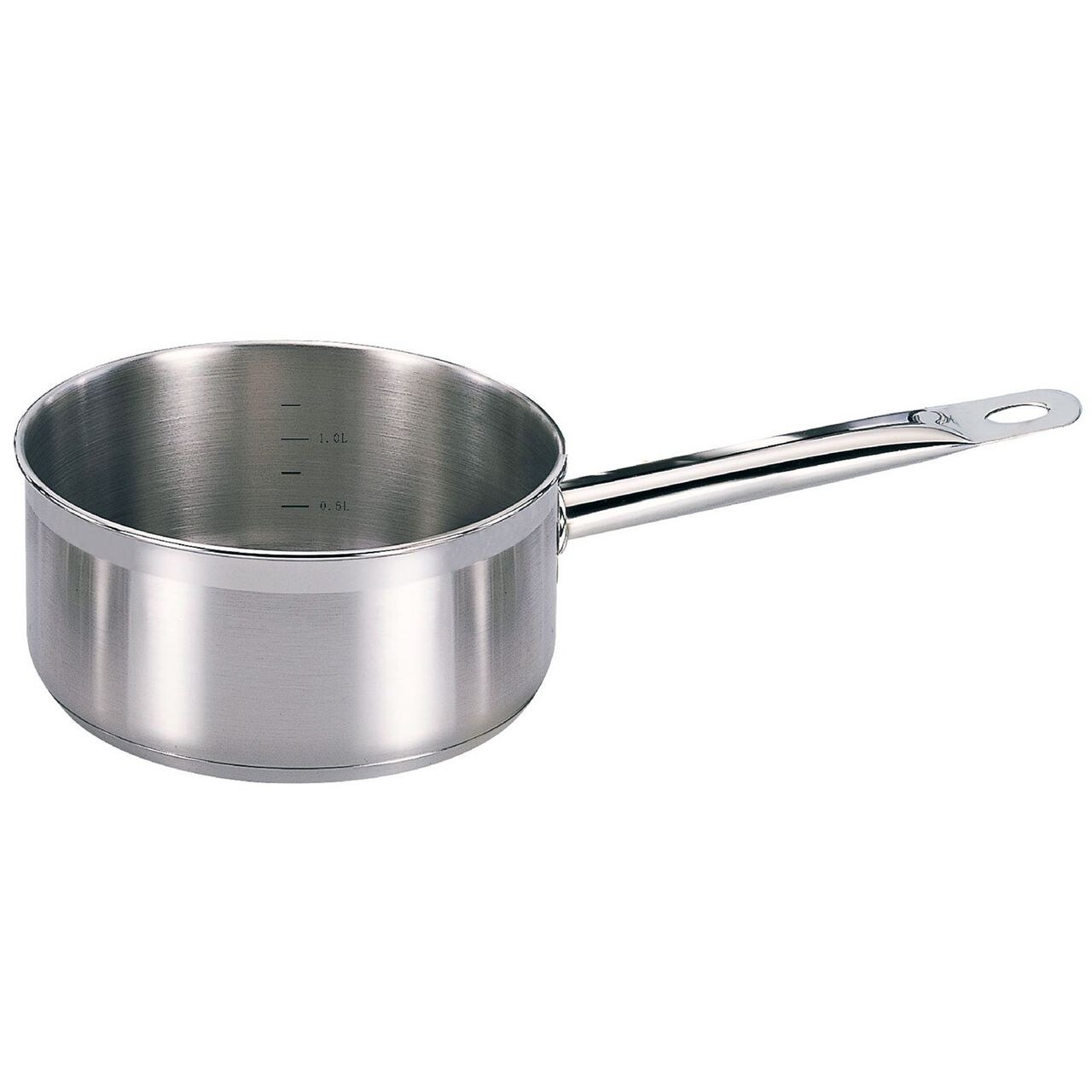 SSW Pulpo Kasserolle Edelstahl mit Edelstahkgriff Ø 16 cm 1,5 l | 04001856032333