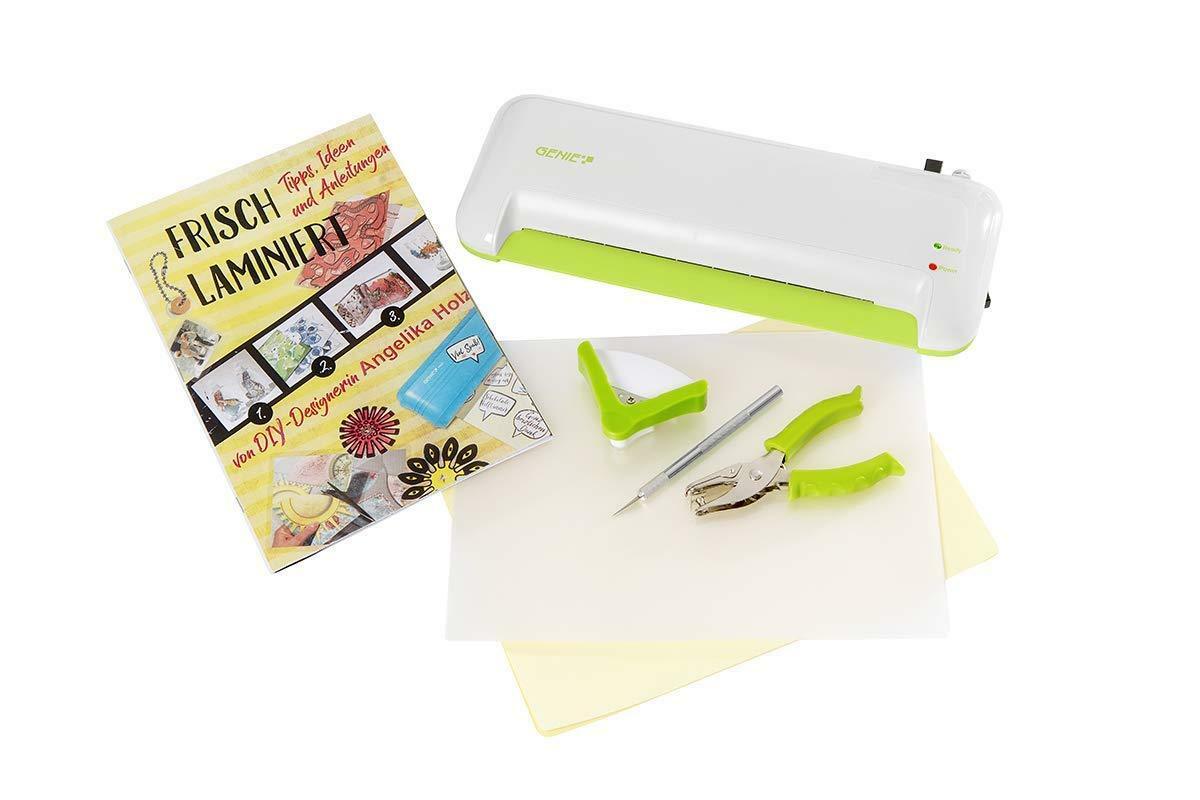 GENIE Laminier Kreativ Set Bastelset Laminierger&auml;t Bastelpaket Kreativset bastel - Bild 1