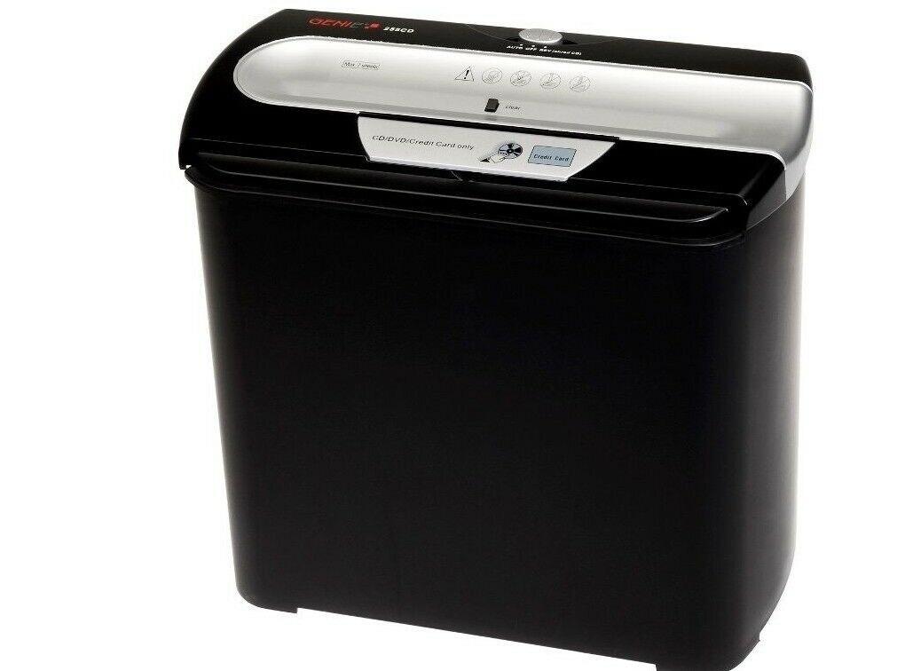 GENIE 255 Aktenvernichter CD Aufsatz Papierschredder Reißwolf Sicherheitsstufe P1 | 04015468113045