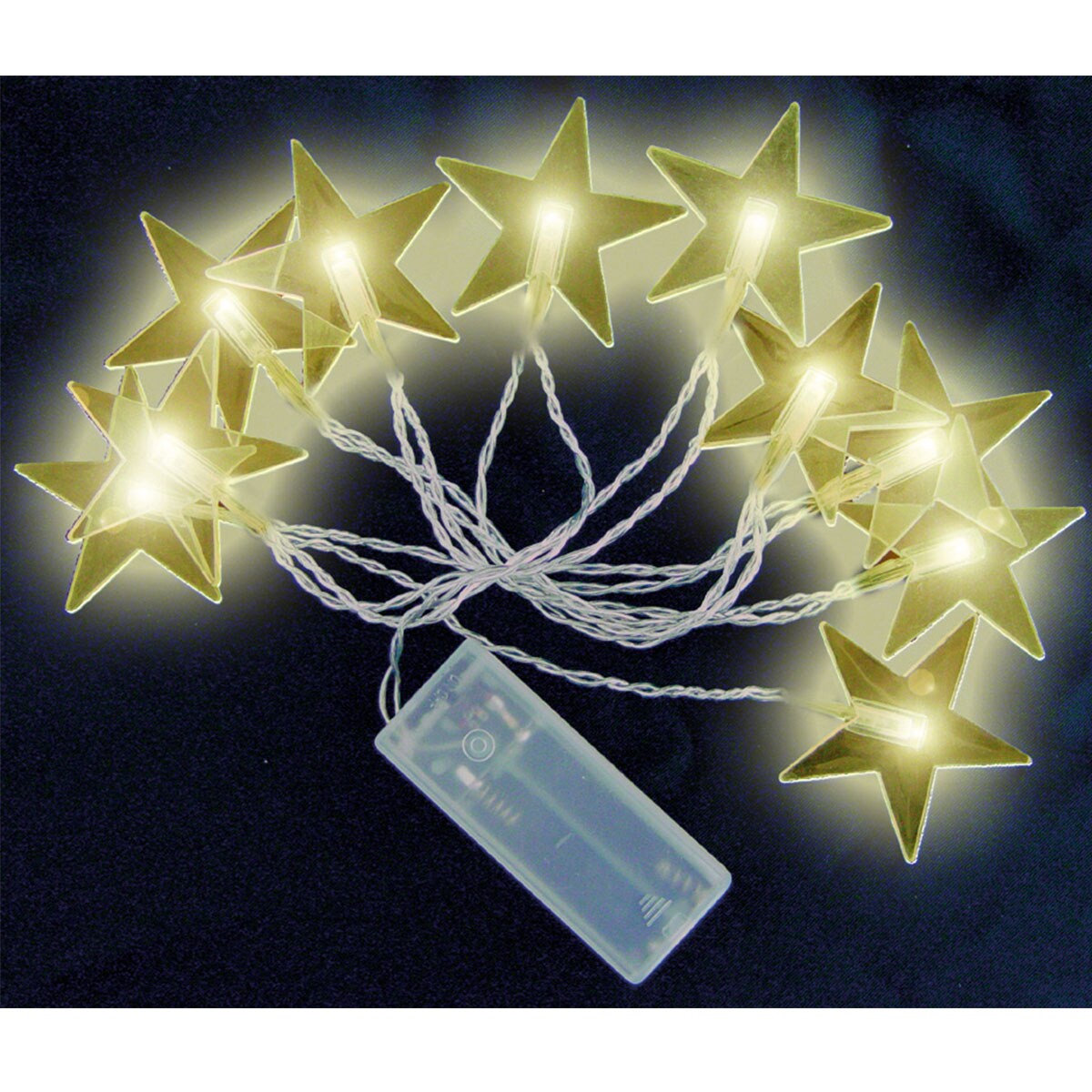 LEX 10er LED-Batterie Sternenkette innen - Bild 1