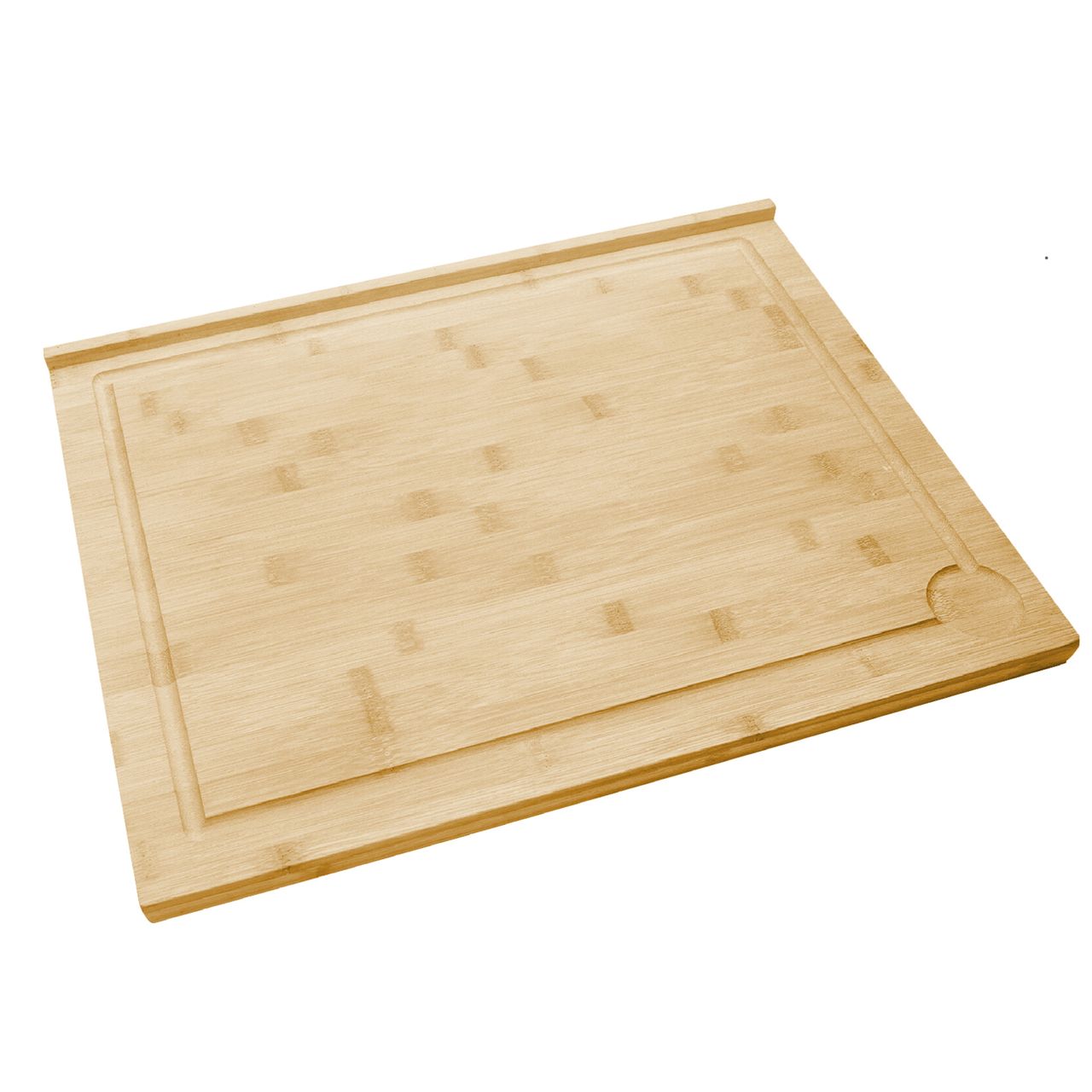 SSW Back- & Tranchierbrett aus Bambus ca. 48 x 38 x 2 cm - Bild 1