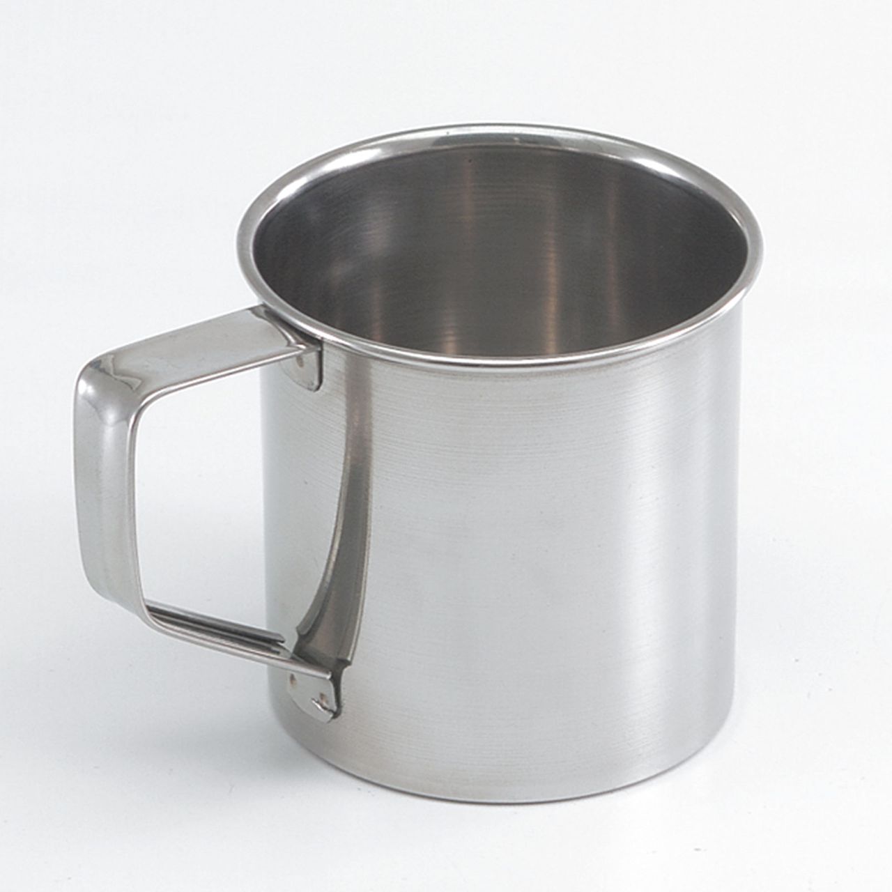 SSW Edelstahl Becher Tasse  ca. &oslash; 8,0cm, H&ouml;he ca. 8,0cm - Bild 1