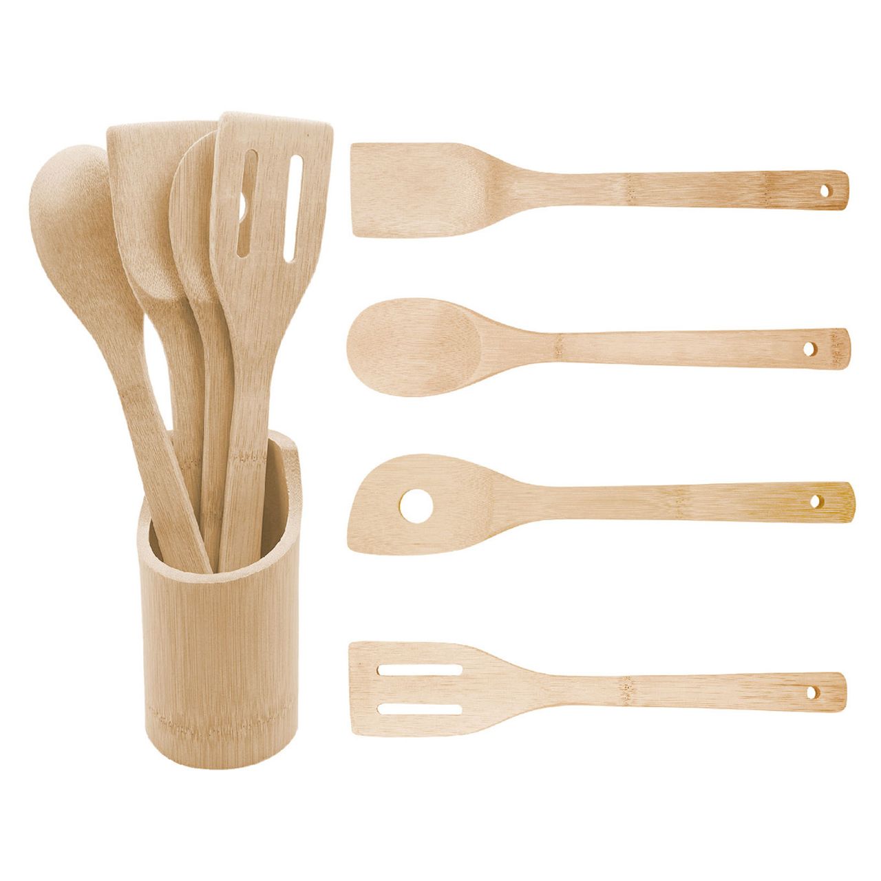 SSW K&uuml;chenhelfer Set aus Bambus 5-teilig - Bild 1