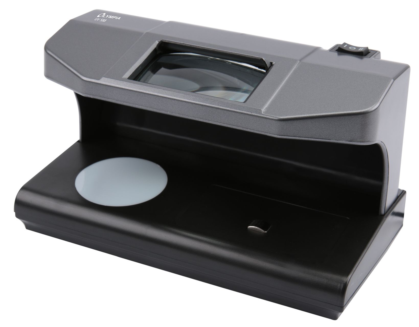 OLYMPIA UV 588 Geldscheinpr&uuml;fger&auml;t mit Magnetsensor und Wasserzeichentest 2x 3W UV LED - Bild 1