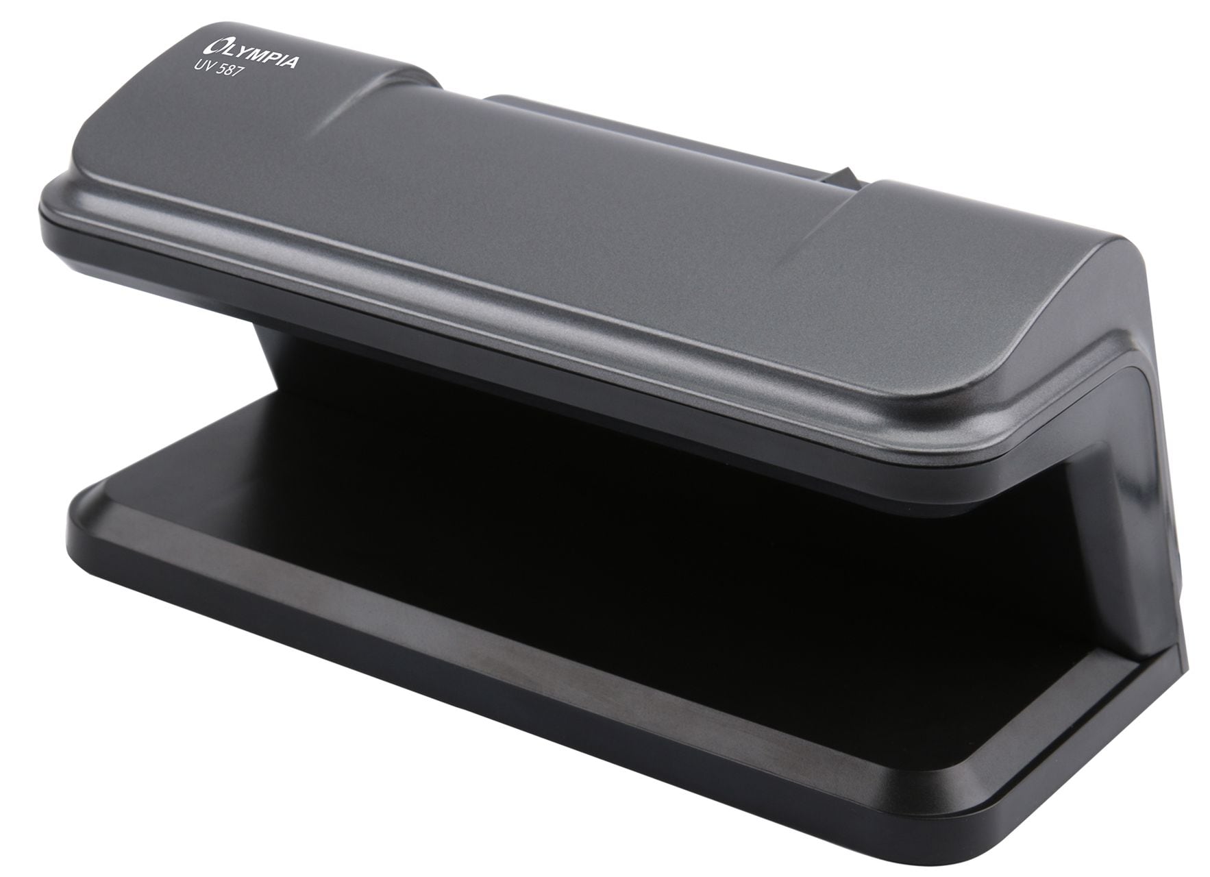 OLYMPIA Geldscheinpr&uuml;fger&auml;t Wasserzeichentest 2x 3W UV LED UV587 - Bild 1