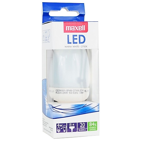LED Kerze Leuchtmittel Glühbirne E14  4 W 300 Lumen  warmweiß Lampe Licht - Bild 1