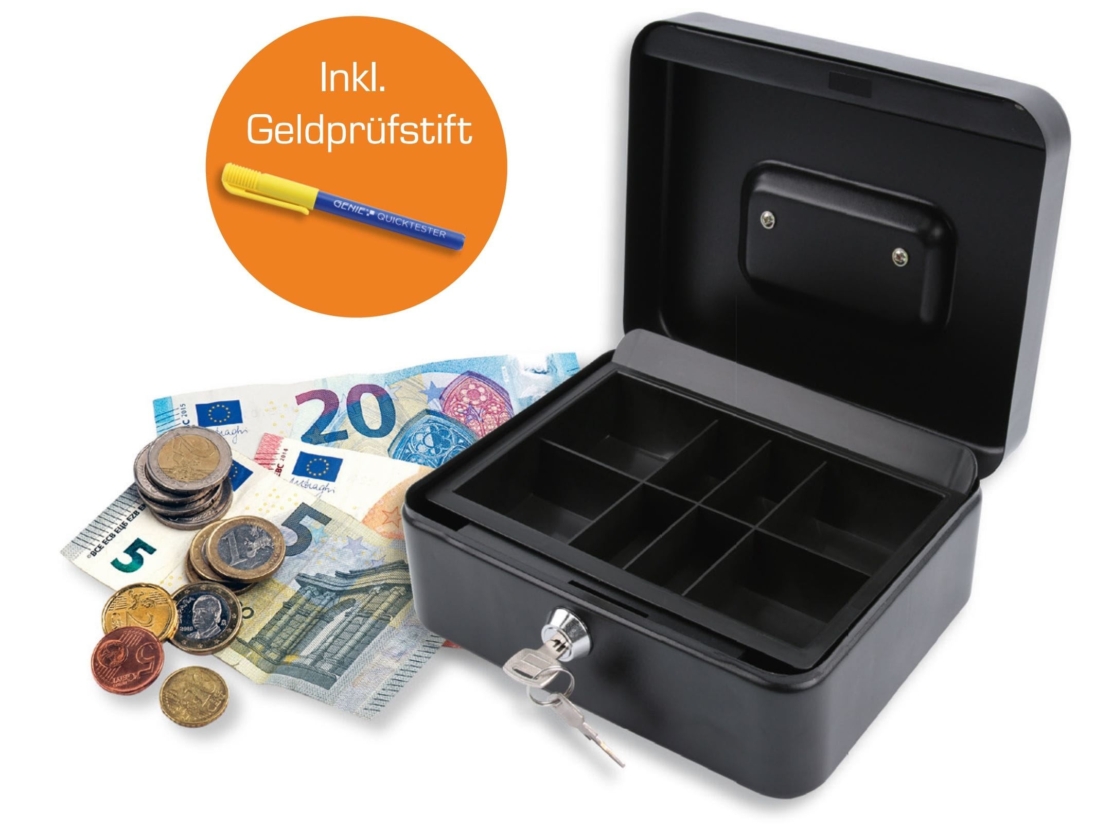 CB700 Plus Geldkassette mit beigelegtem Geldpr&uuml;fstift - Bild 1