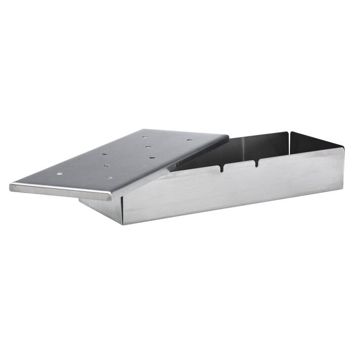 R&auml;ucherbox BBQ aus Edelstahl - Bild 1