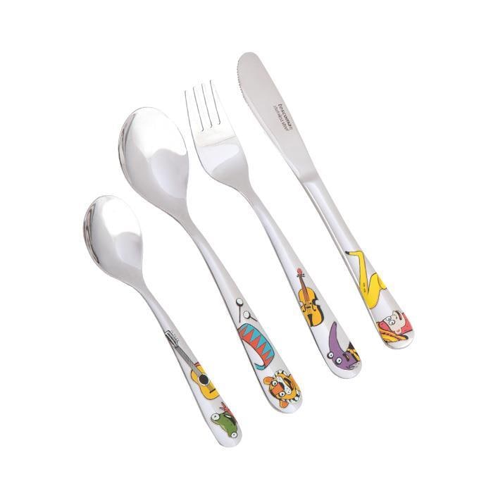 Tescoma Kinderbesteck BAMBINI Musikanten 4 Teilig - Bild 1