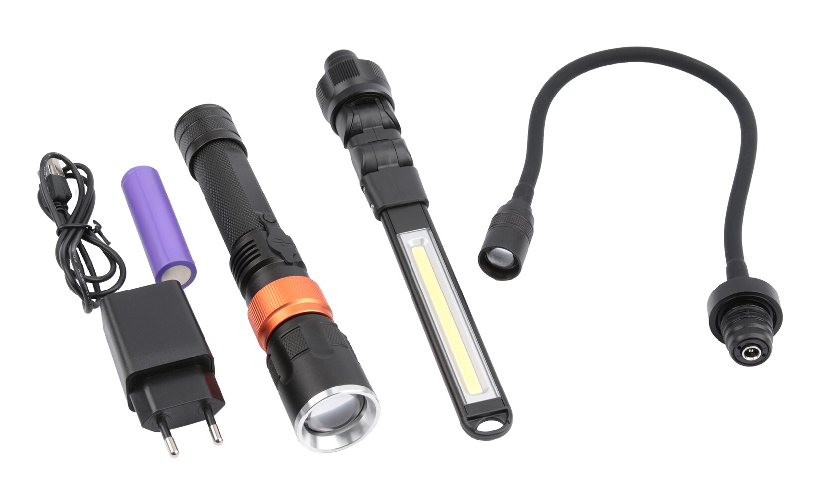 DMAX Taschenlampen Set  Universelle Taschen-/ Arbeitsleuchte ULG 103 | 04030152404148