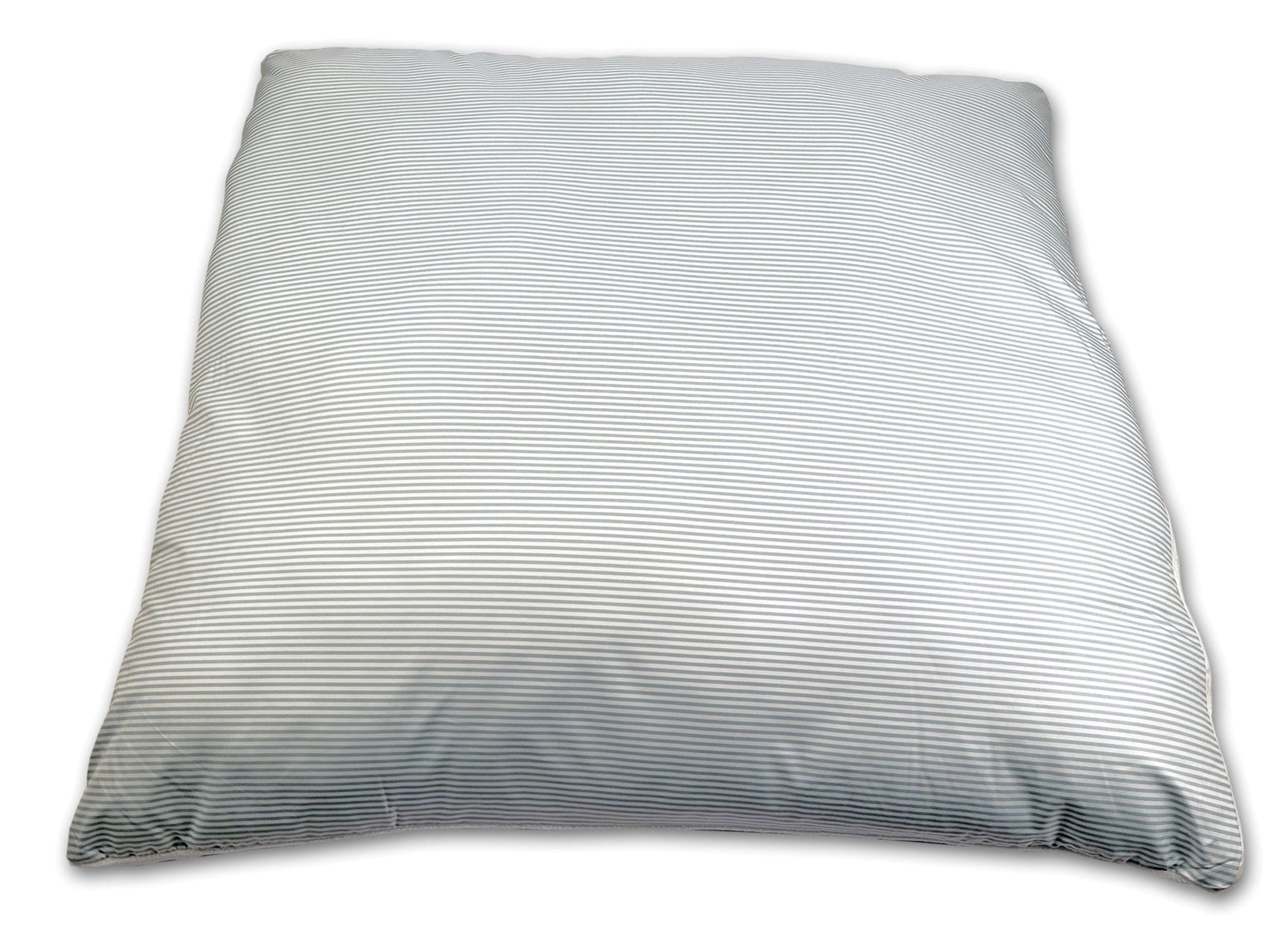 Kopfkissen 80 x 80 cm Sommerseite Winterseite waschbar DUO - Bild 1