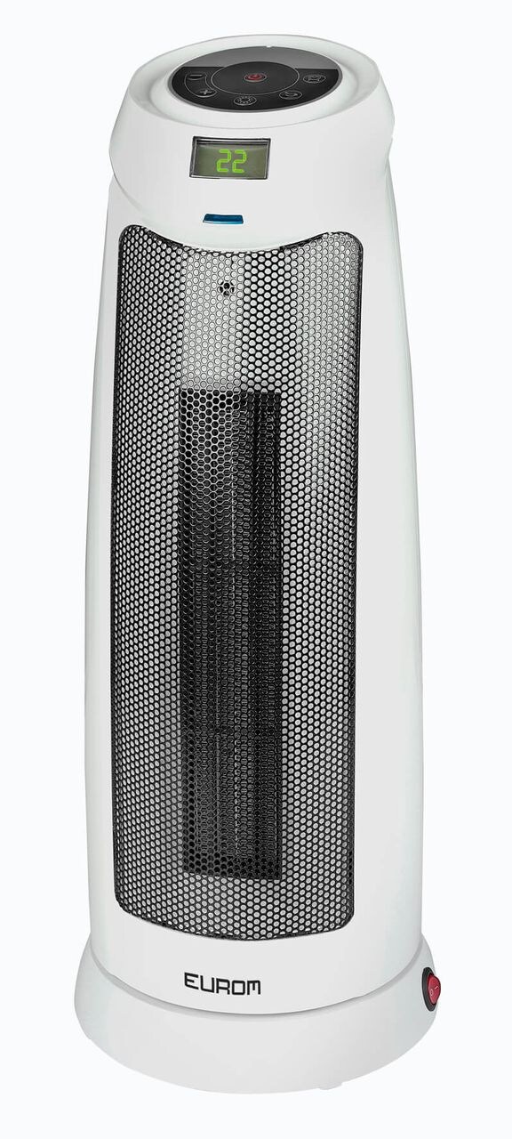 EUROM Keramikheizung Safe-t-Heater 2000 Tower RC Fernbedienung Staubfilter | 08713415342000