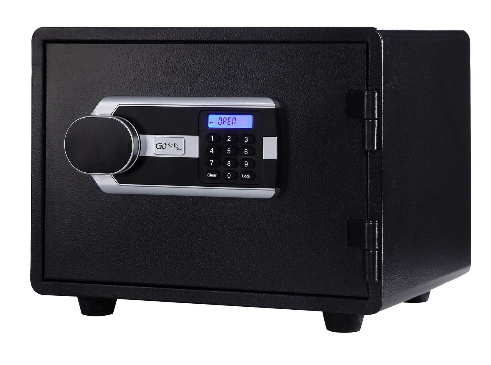 Olymp GOsafe 5300 Safe Tresor Zahlencode Fingerabdruck Schlüssel Alarmsystem Feuerschutz LED 12L
