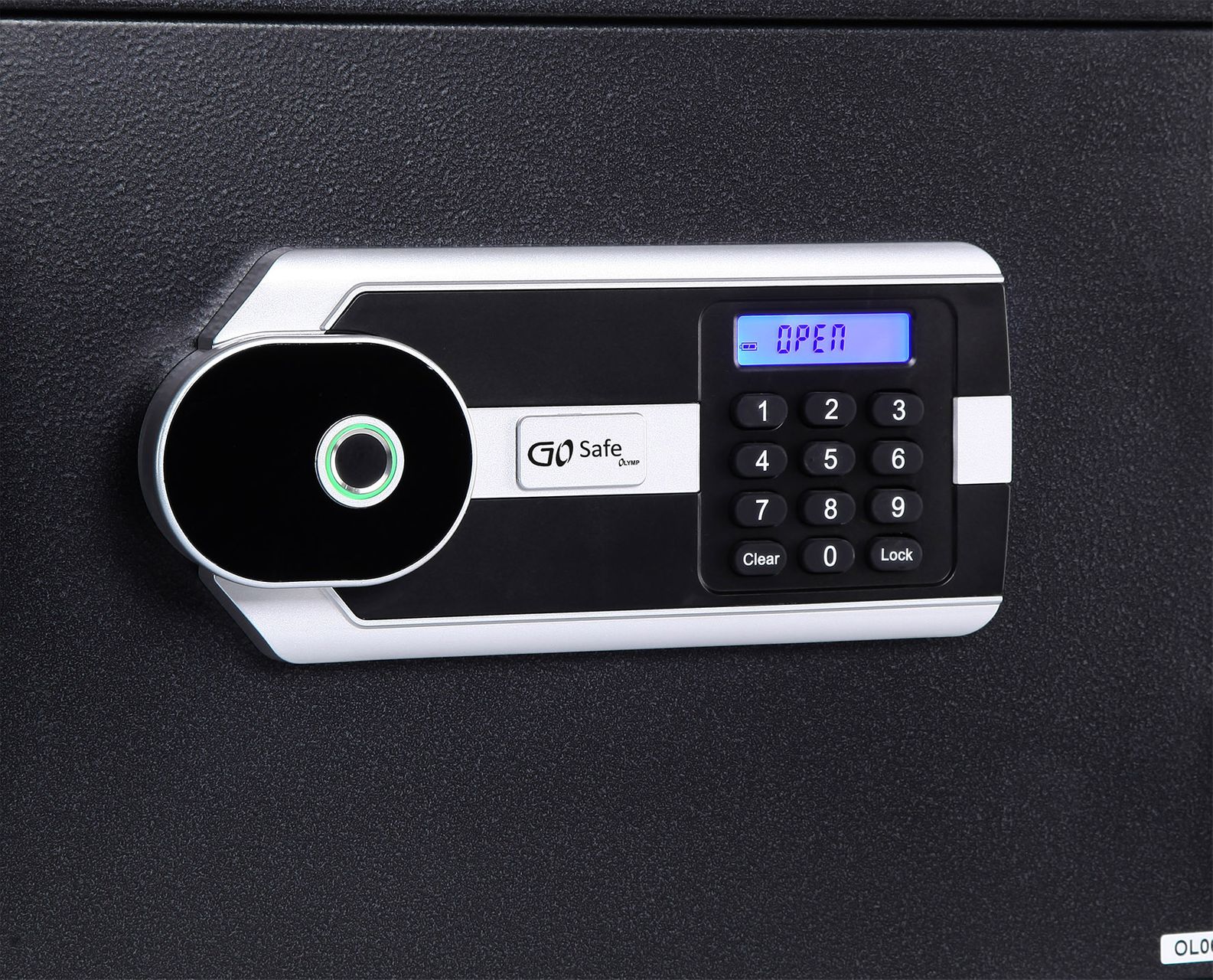 Olymp GOsafe 5300FP Tresor Safe Fingerabdruck Zahlencode Sicherheitsschl&uuml;ssel Alarm 12 L - Bild 1