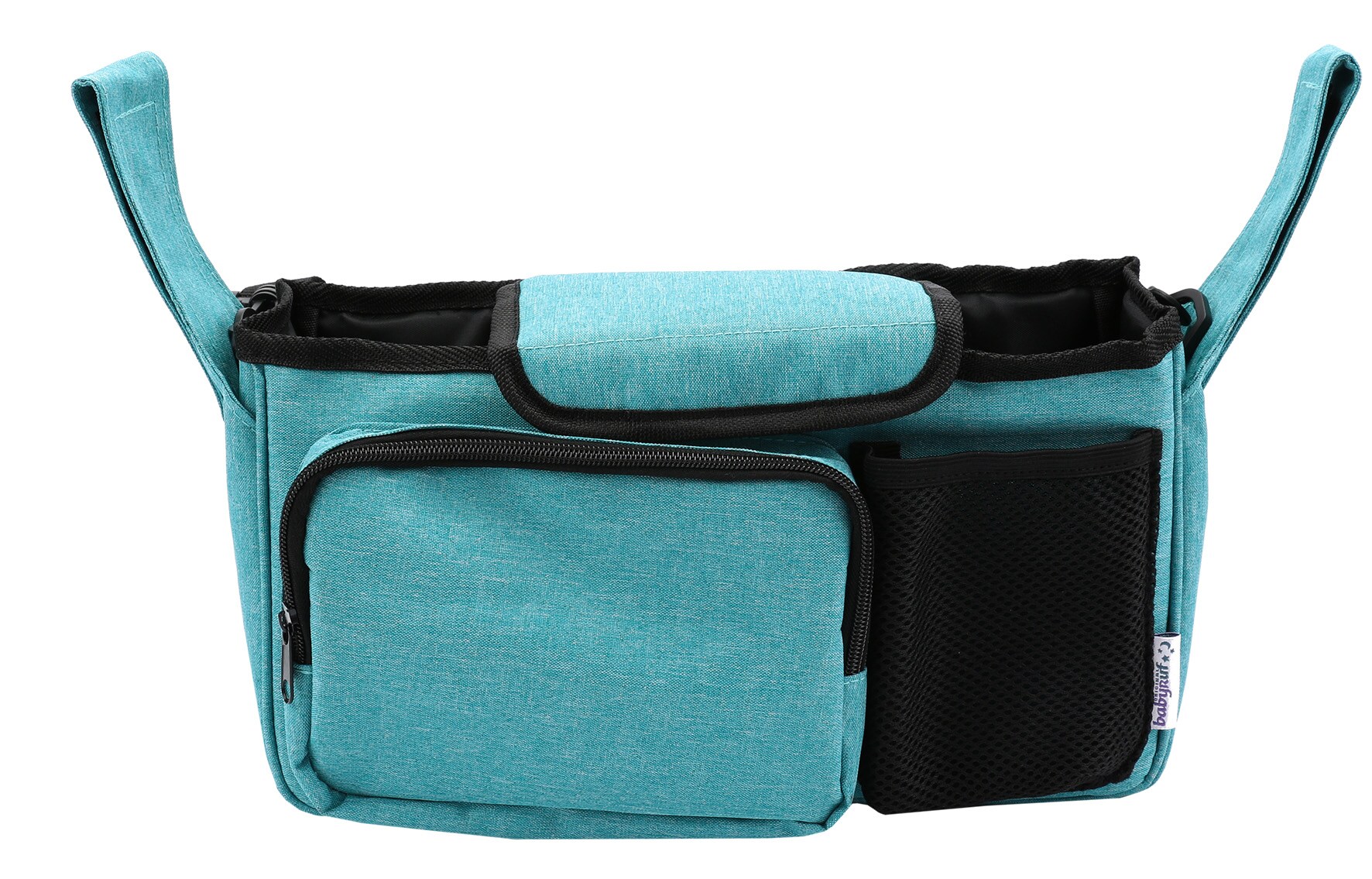 Kinderwagen Organizer Buggy 2 Getr&auml;nkehalter Aufbewahrung f&uuml;r Windeln Spielzeug - Bild 1