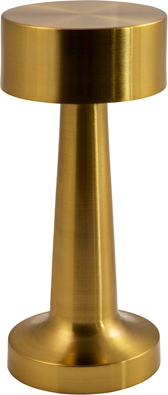 LED-Tischleuchte ROLF KERN &bdquo;Lounge-1&ldquo; gold, Akku, dimmbar - Bild 1