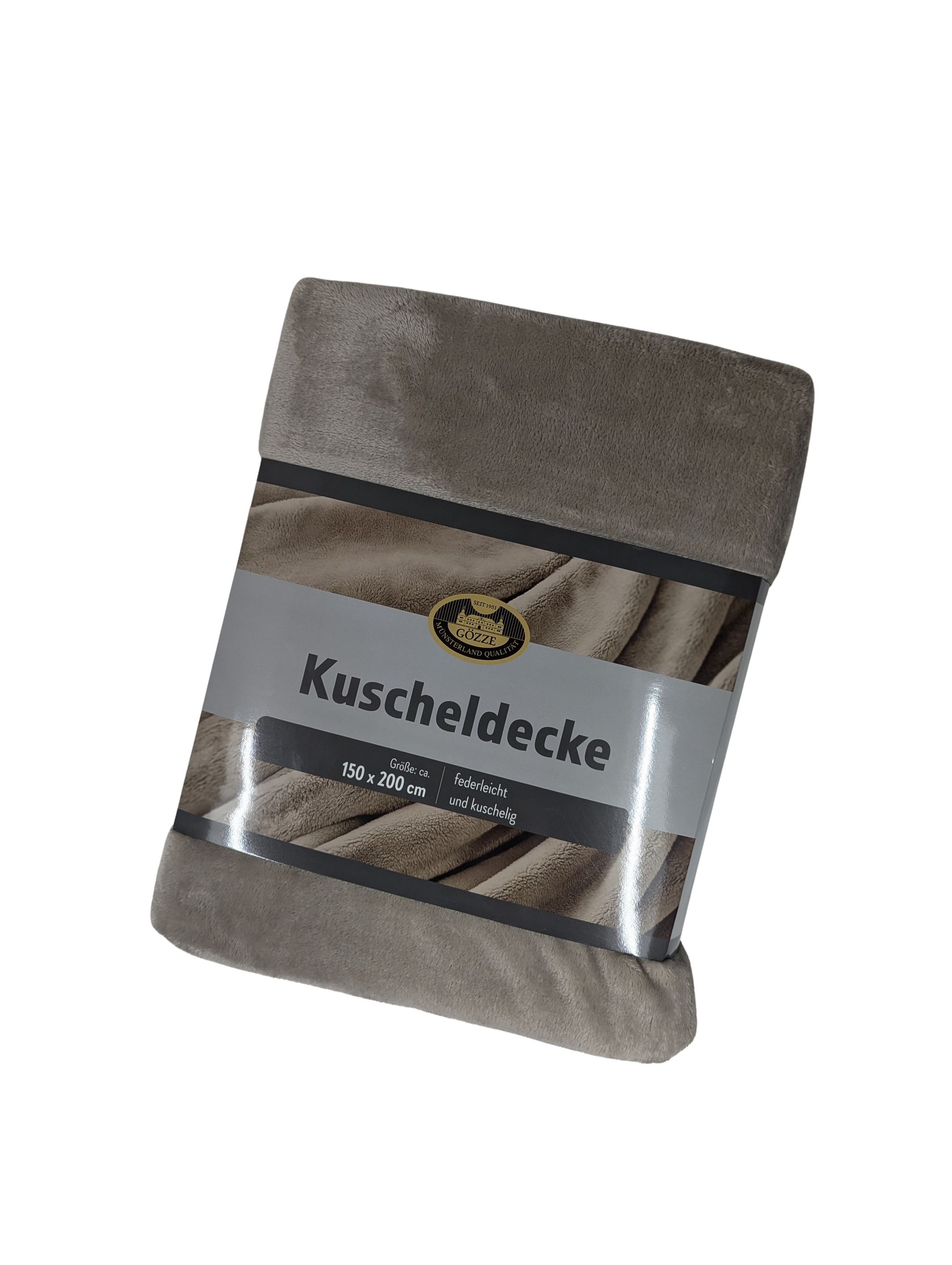 Kuscheldecke ca. 150 x 200 cm samtweich - Bild 1