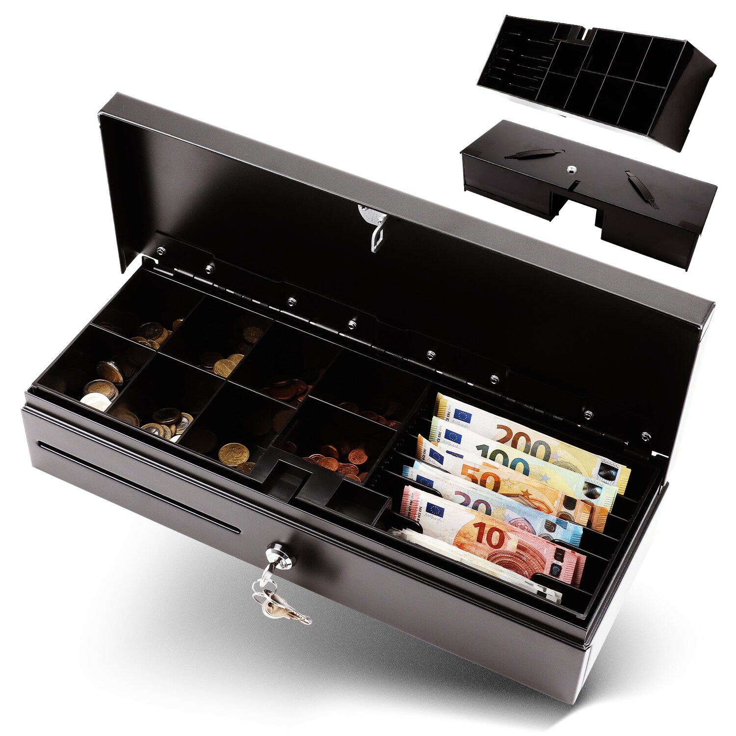 Kassenschublade Geldschublade Kassenlade HS 170 Anthrazit | 04030152953769