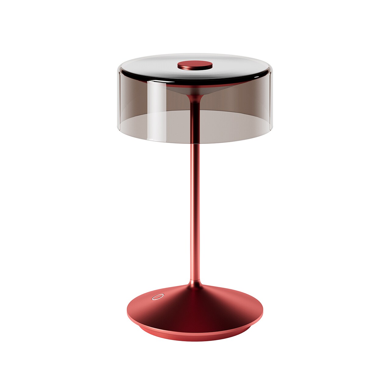 Numotion Akku Glasleuchte Sigor Tischleuchte IP 54 kirschrot 265mm 2,2W FlexMood 2200K/2700K 171lm Ra85 dim - Bild 1