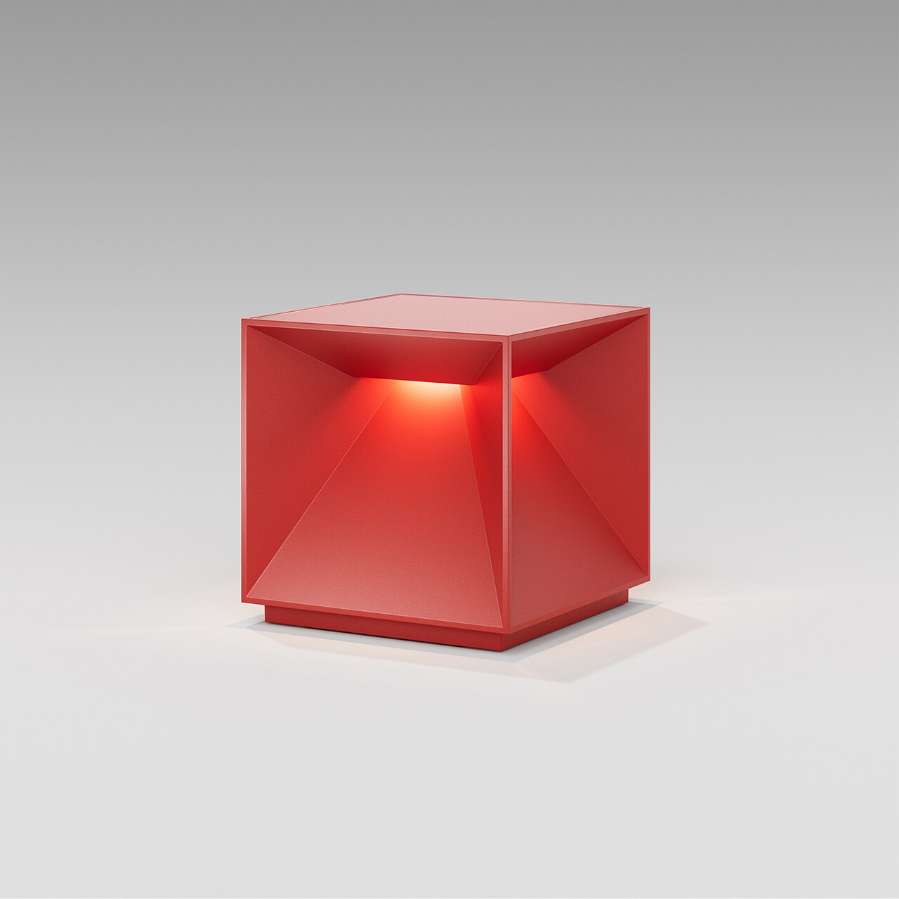 Akku-Tischleuchte Nutalis feuerrot 2,8W Flex-Mood 2200K/2700K IP54 Ra85 dim - Bild 1