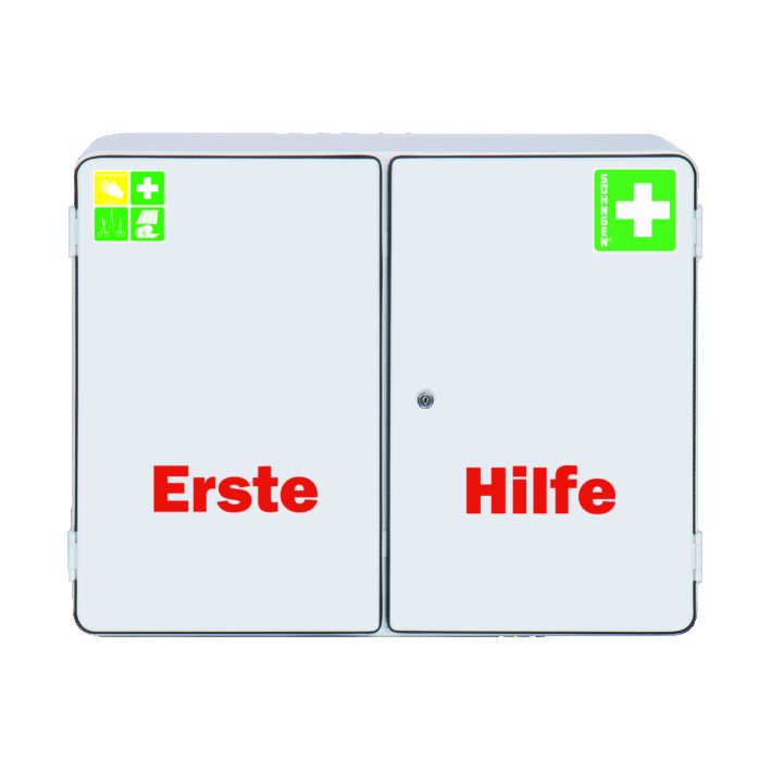 S&ouml;hngen Verbandschrank London 2-t&uuml;rig ohne Inhalt, mit Sicherheitsschloss - Bild 1