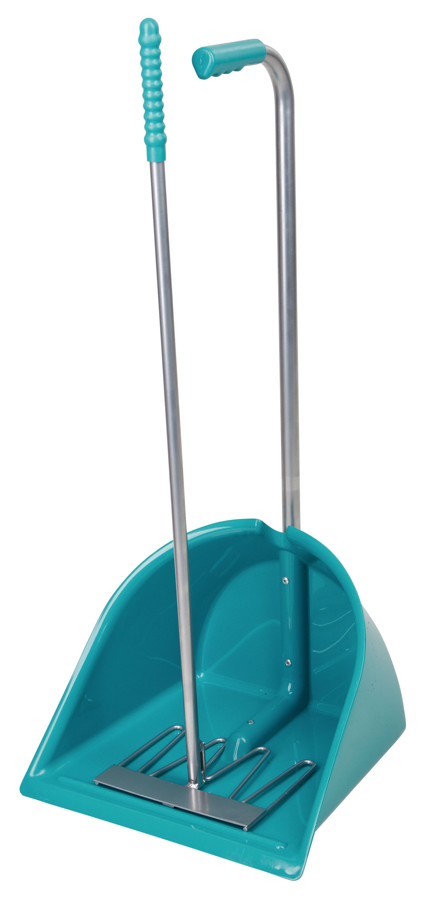 KERBL Mistboy aquamarin / blau Höhe 90 cm, Mistkratzer für Pferdeboxen