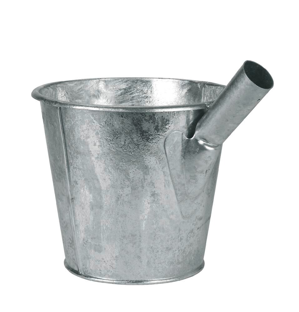 Kerbl Jauchesch?pfer verzinkt, Sch?pfer mit T&uuml;lle, 6,5 Liter 24 cm Sch?pfkelle - Bild 1