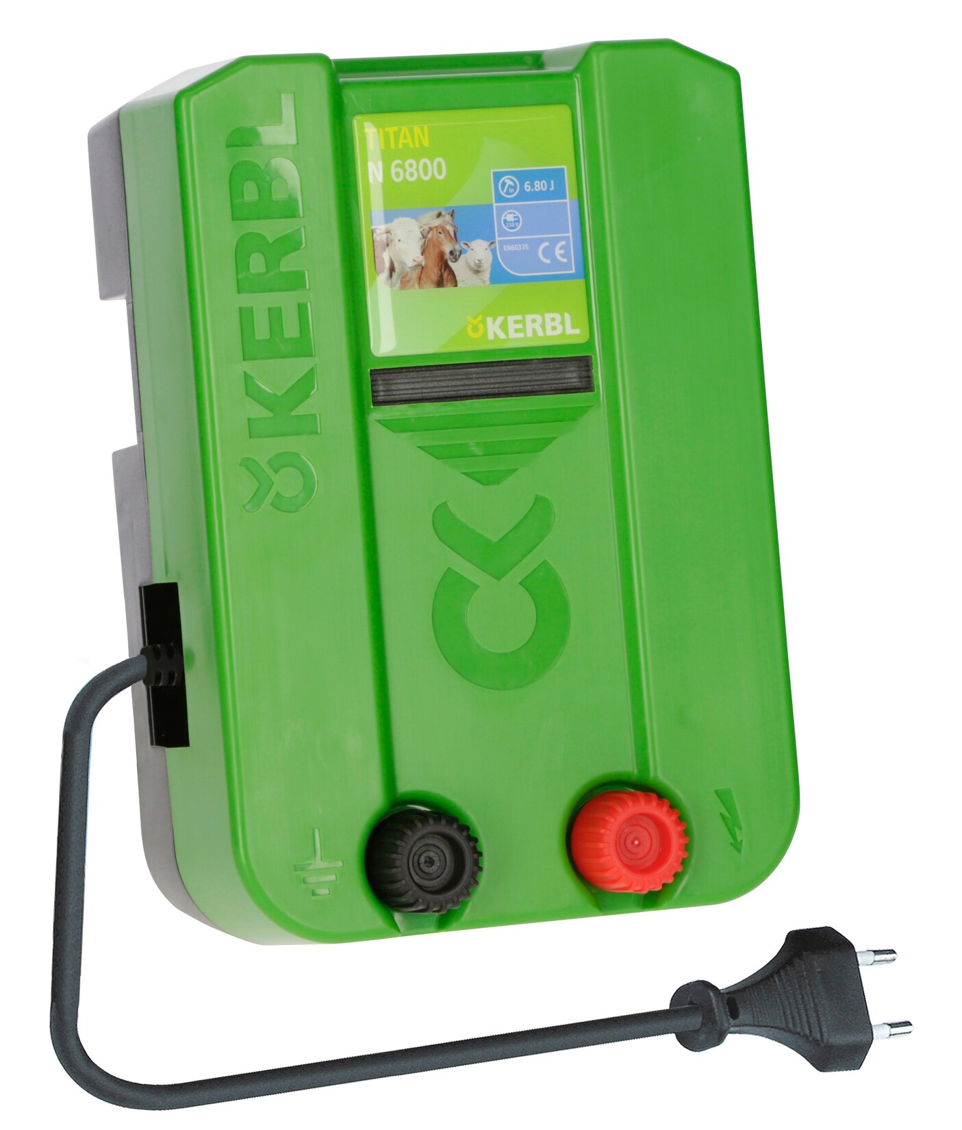 Kerbl Weidezaungerät TITAN N 6800 Netzgerät, Zaungerät für Pferde / Ponys | 04018653972076