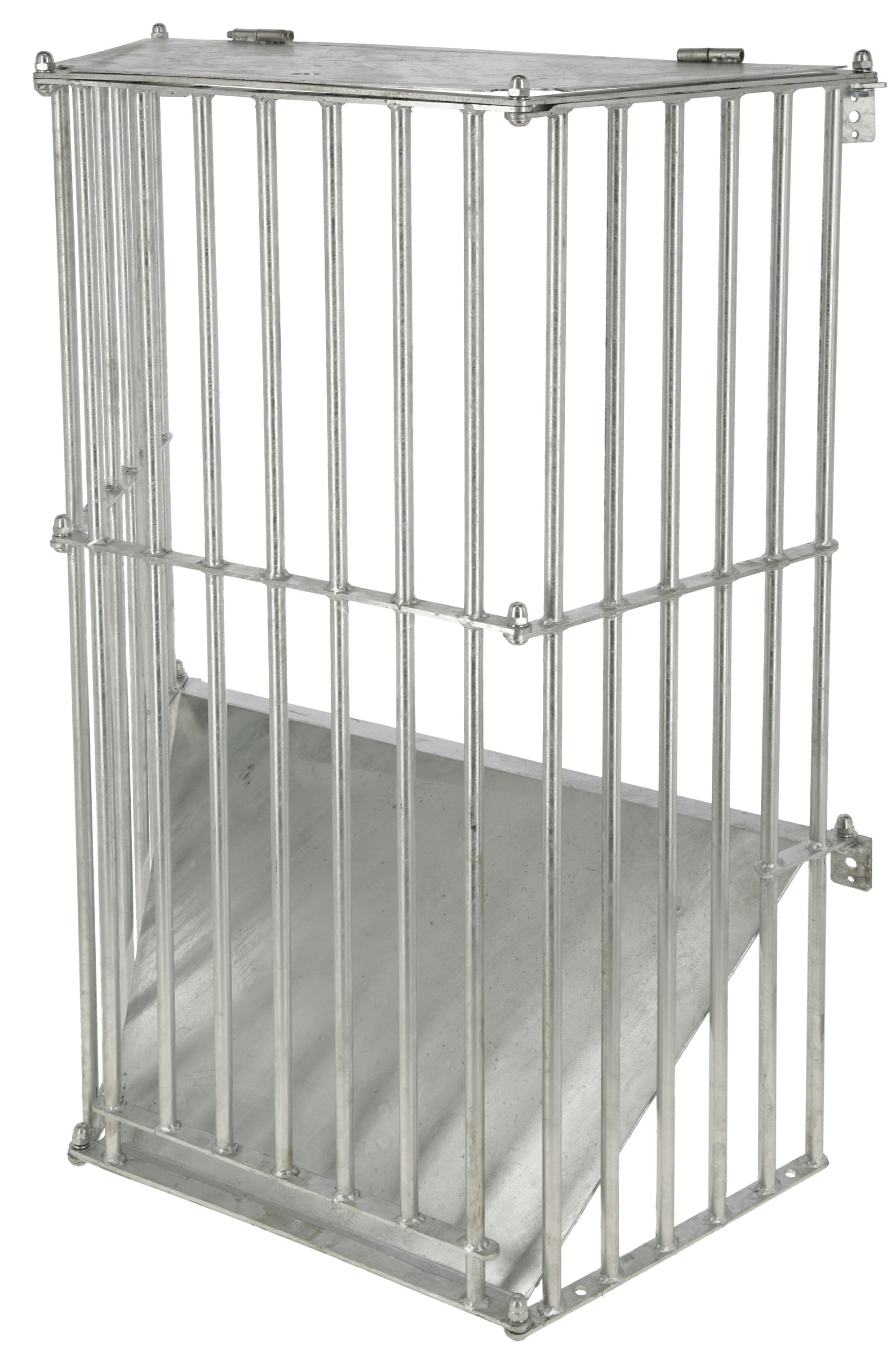 Kerbl Futterraufe SlowFeed Plus Heuraufe aus Metall zur Wandmontage Futterraufe - Bild 1