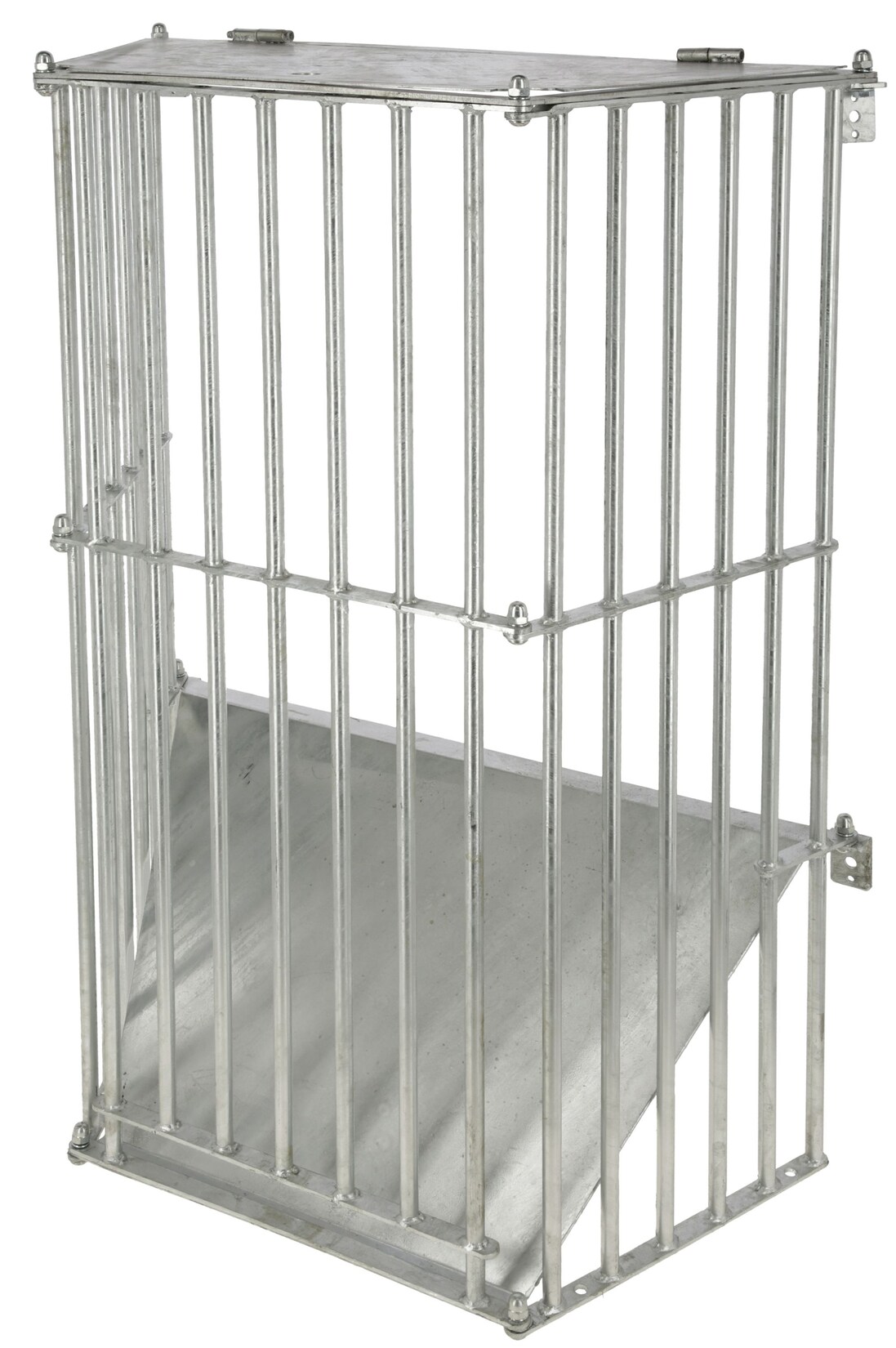 Kerbl Futterraufe SlowFeed Plus Heuraufe aus Metall zur Wandmontage Futterraufe | 04018653253557