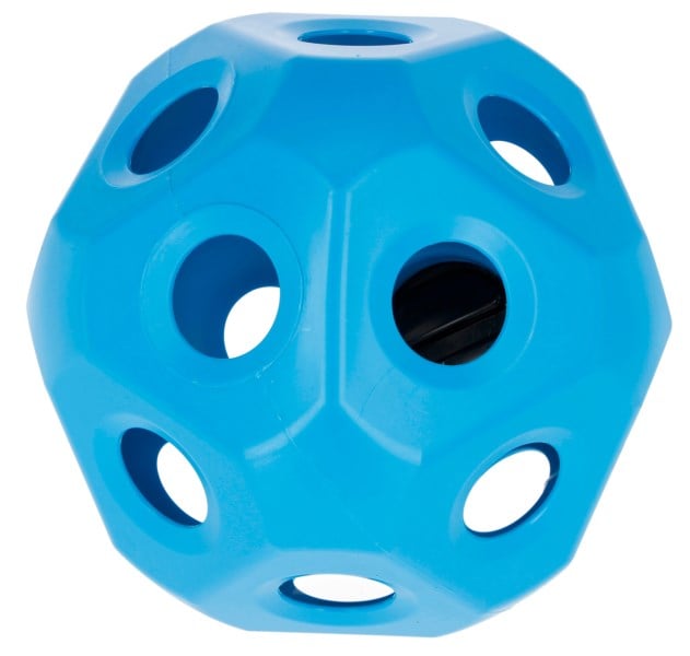 Kerbl Futterball Futterspielball blau für Pferde / Spielzeug für Tiere - 3210385